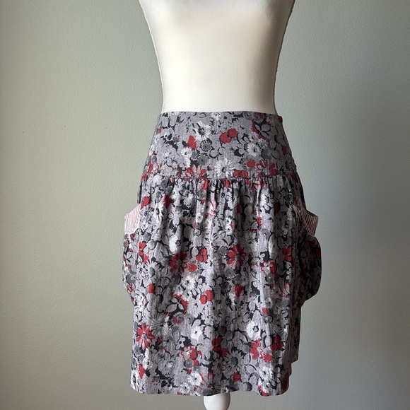 Boho Drop Waist Foraging Skirt - Picture 5 of 11